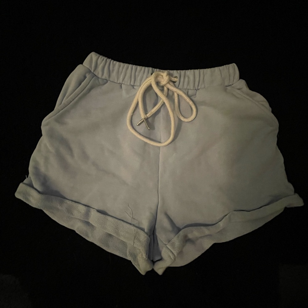 Hello Molly blue short shorts